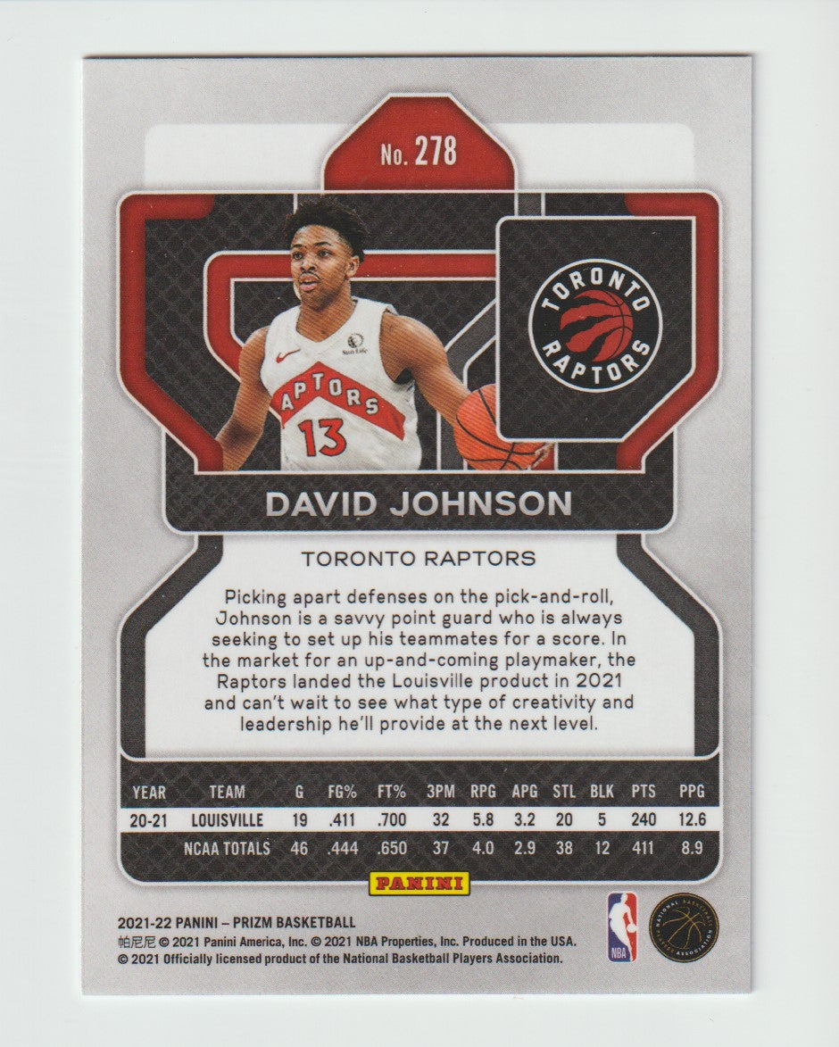 278 David Johnson - Toronto Raptors