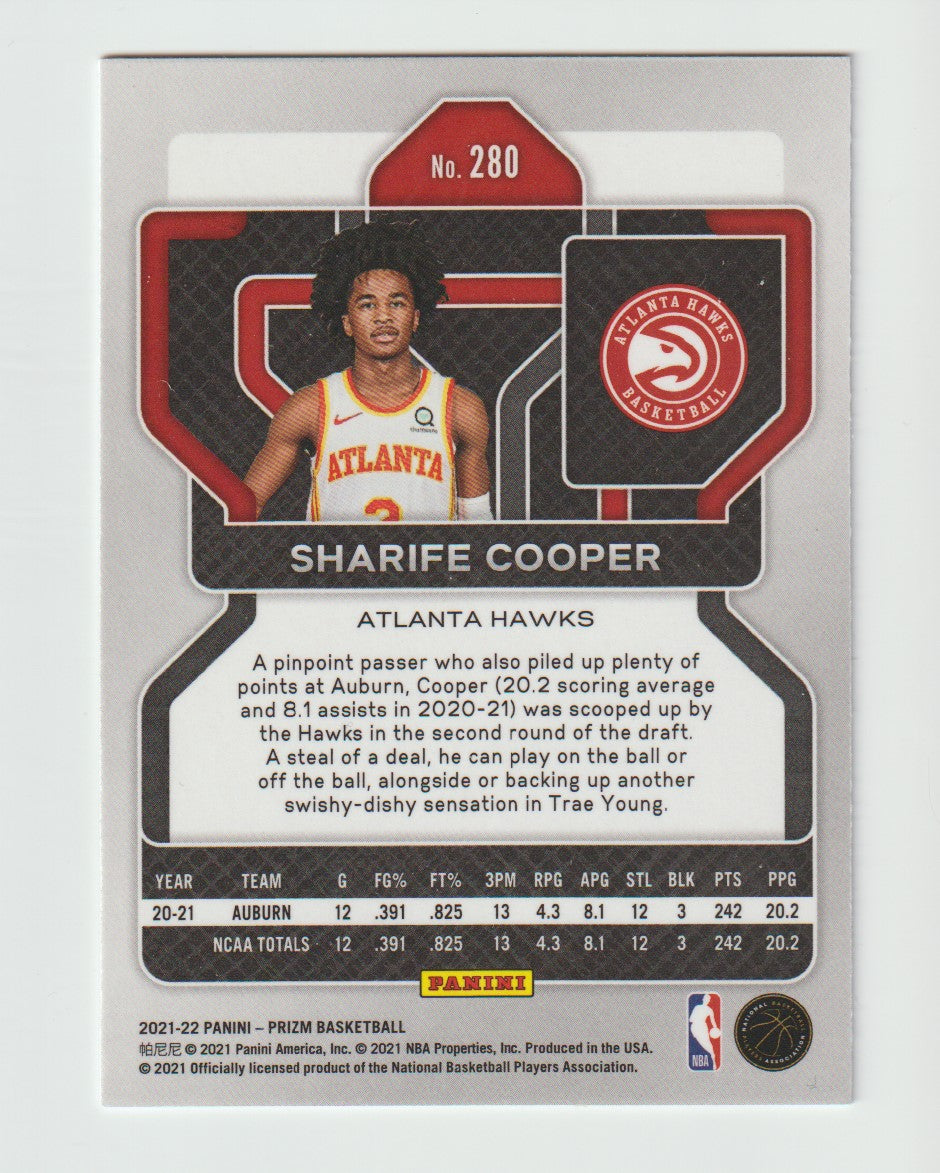 280 Sharife Cooper - Atlanta Hawks