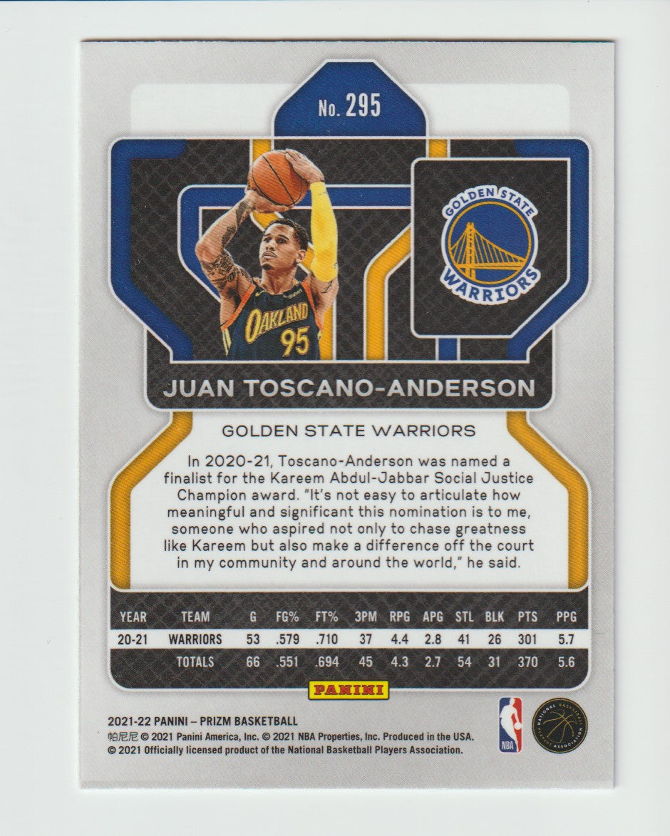 295 Juan Toscano-Anderson - Golden State Warriors