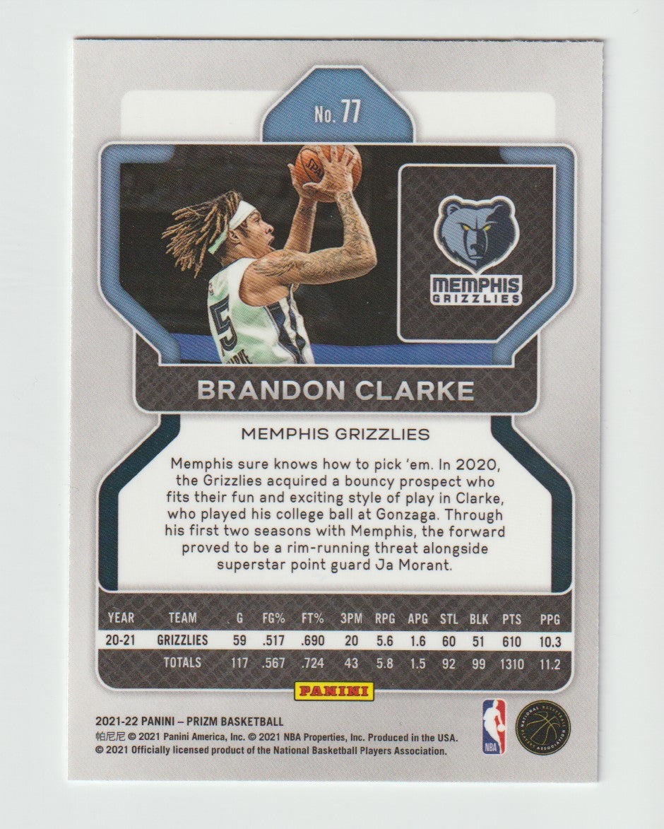 077 Brandon Clarke - Memphis Grizzlies