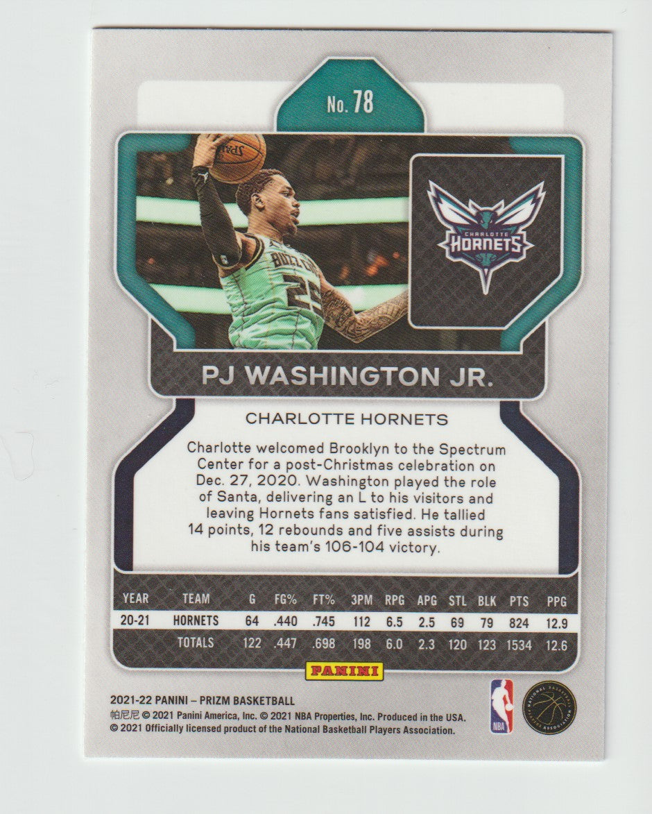 078 PJ Washington Jr. - Charlotte Hornets