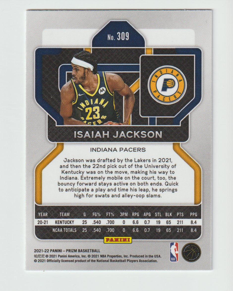 309 Isaiah Jackson - Indiana Pacers