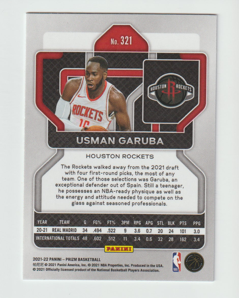 321 Usman Garuba - Houston Rockets