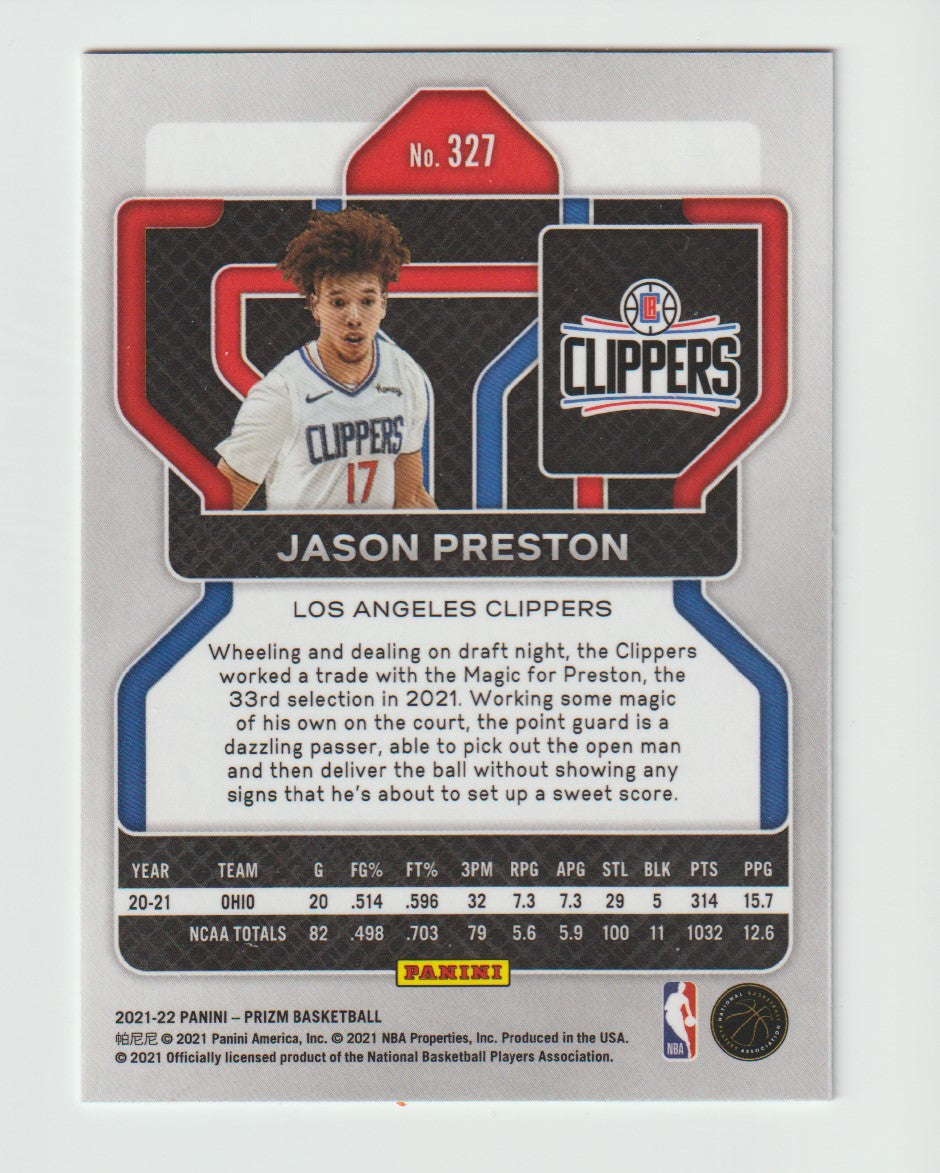 327 Jason Preston - Los Angeles Clippers