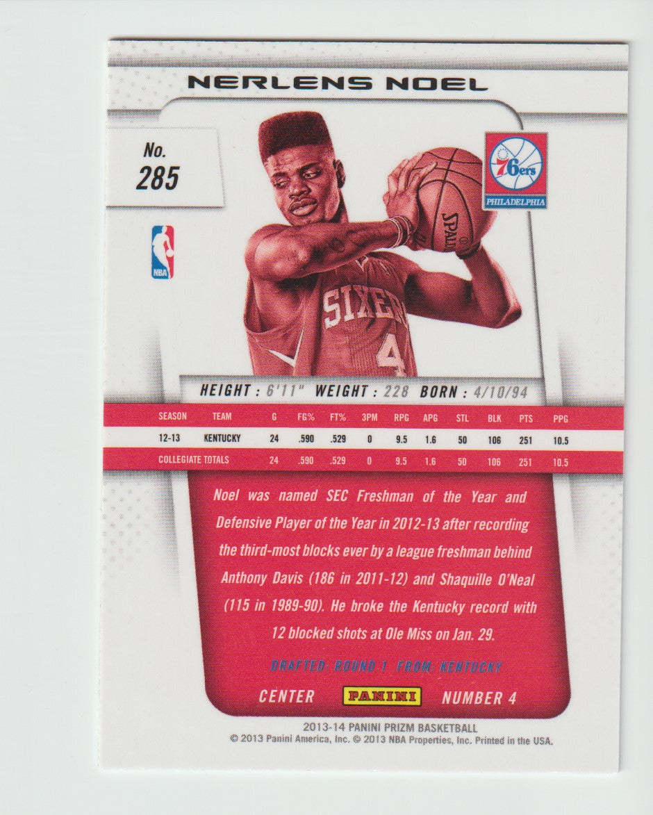 285 Nerlens Noel RC - Philadelphia 76ers