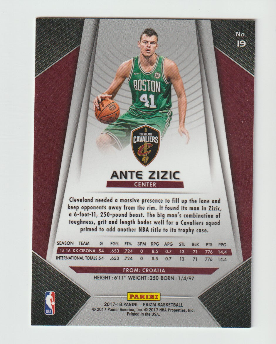 019 Ante Zizic - Cleveland Cavaliers RC