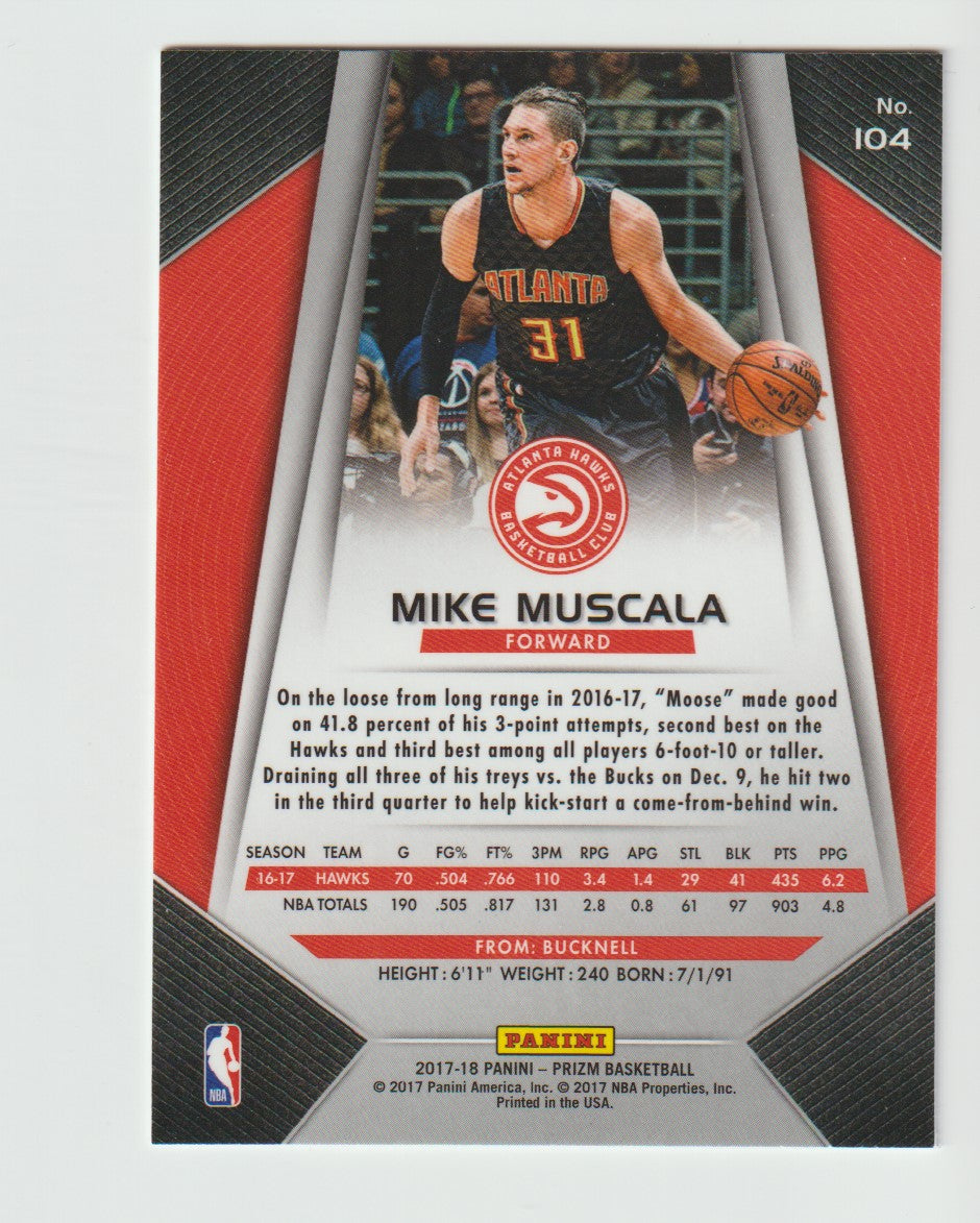 104 Mike Muscala - Atlanta Hawks