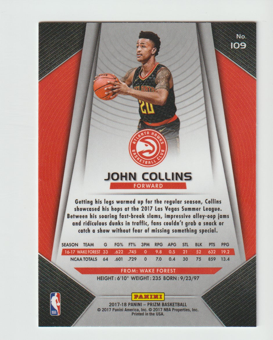 109 John Collins - Atlanta Hawks RC