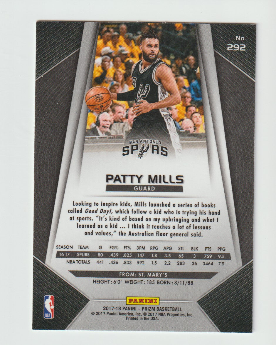 292 Patty Mills - San Antonio Spurs