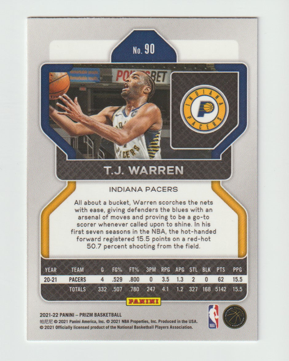 090 T.J. Warren - Indiana Pacers