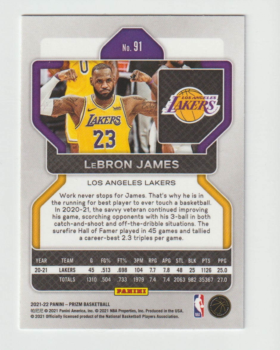 091 LeBron James - Los Angeles Lakers