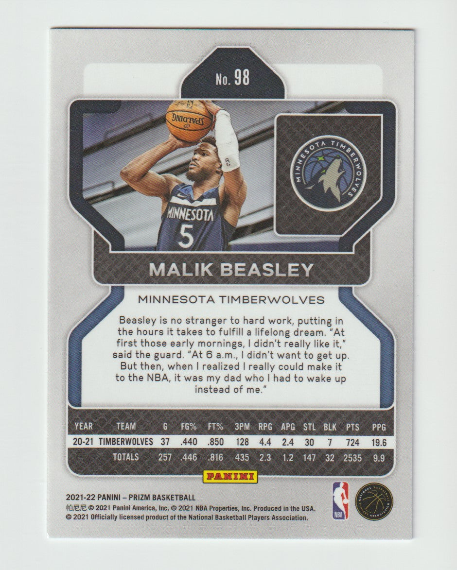 098 Malik Beasley - Minnesota Timberwolves