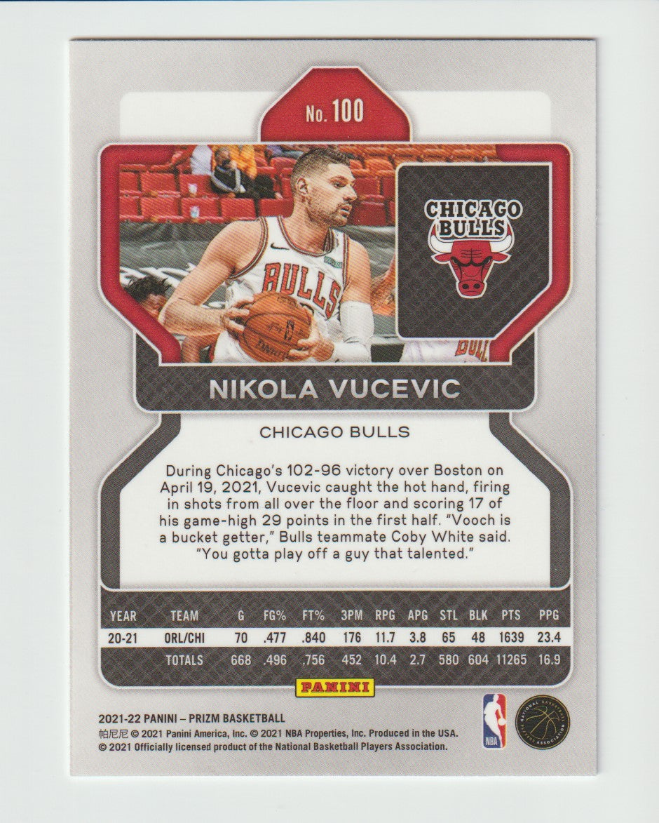 100 Nikola Vucevic - Chicago Bulls