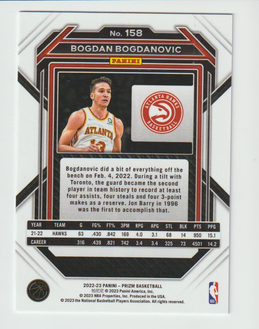 158 Bogdan Bogdanovic - Atlanta Hawks