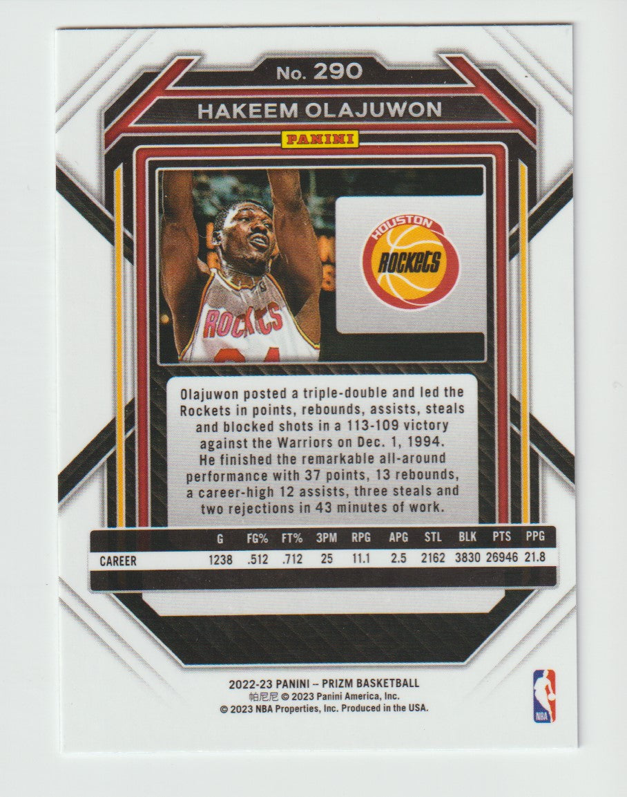 290 Hakeem Olajuwon - Houston Rockets