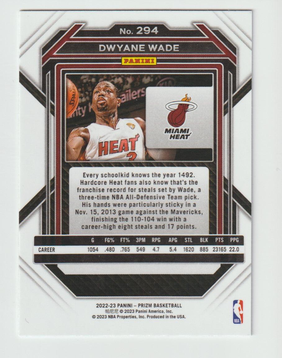 294 Dwyane Wade - Miami Heat