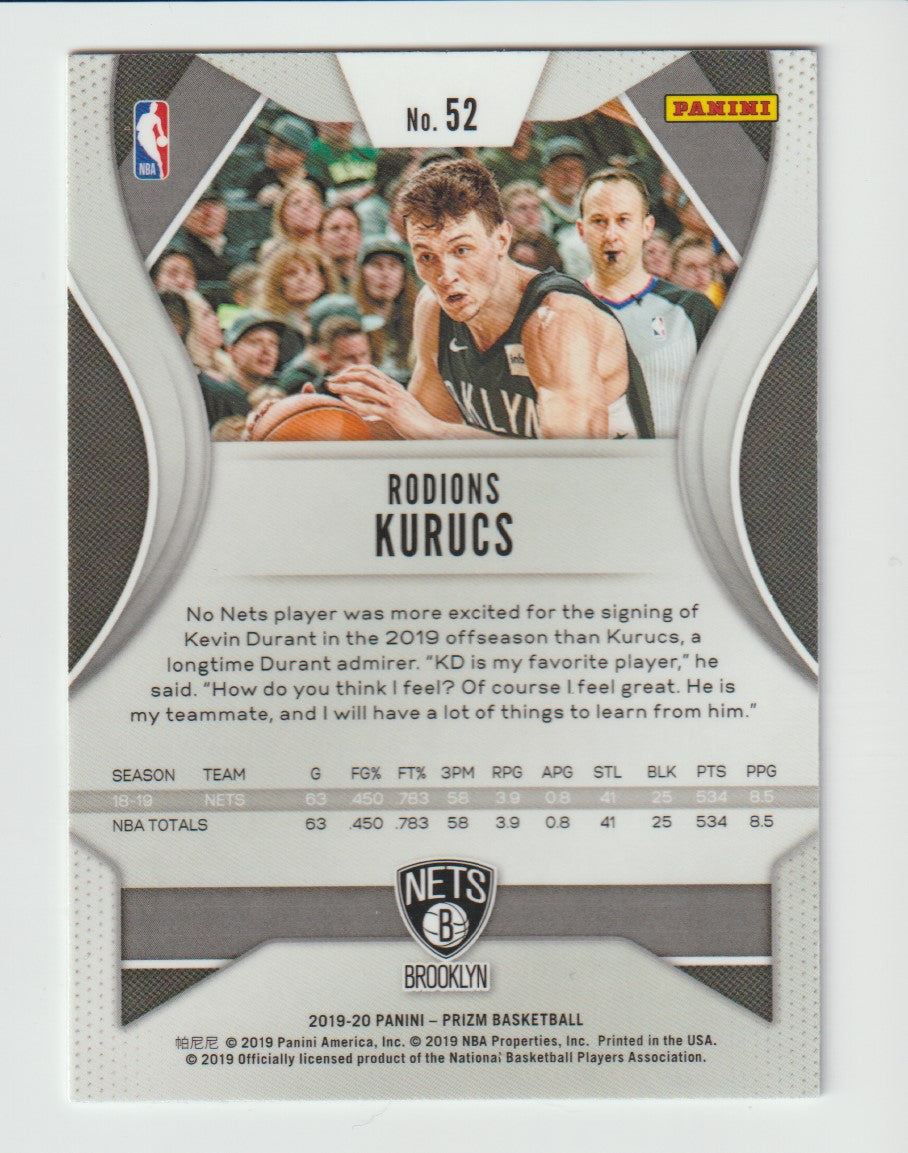 052 Rodions Kurucs - Brooklyn Nets