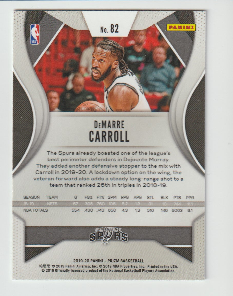 082 DeMarre Carroll - San Antonio Spurs