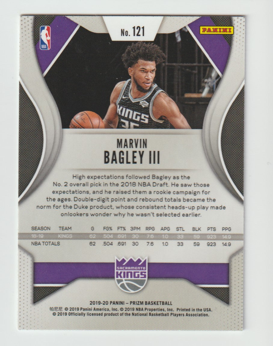 121 Marvin Bagley III - Sacramento Kings