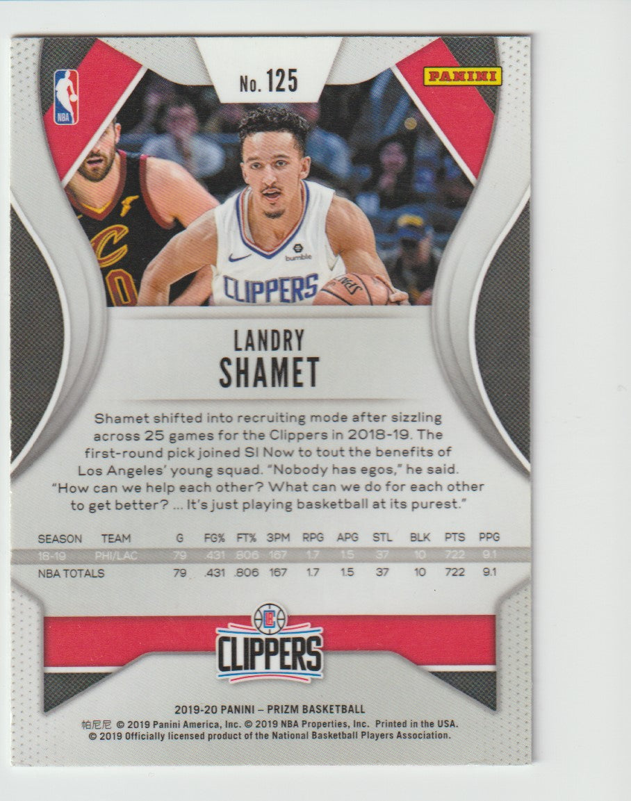 125 Landry Shamet - Los Angeles Clippers