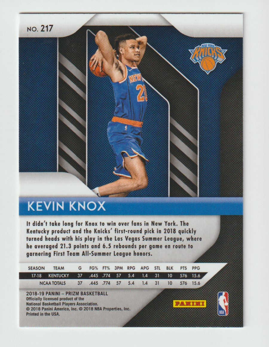 217 Kevin Knox - New York Knicks