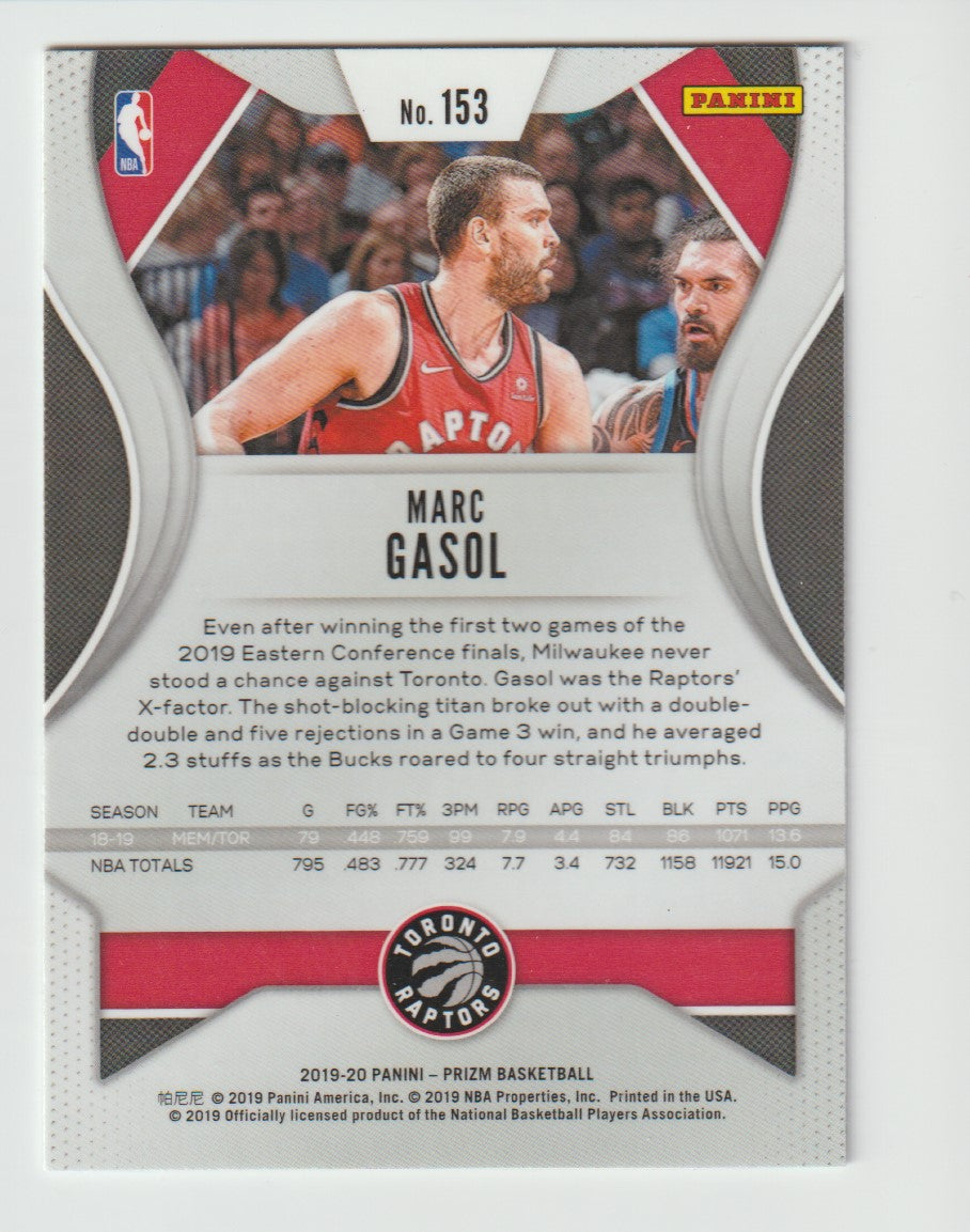 153 Marc Gasol - Toronto Raptors