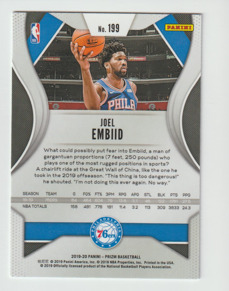 199 Joel Embiid - Philadelphia 76ers