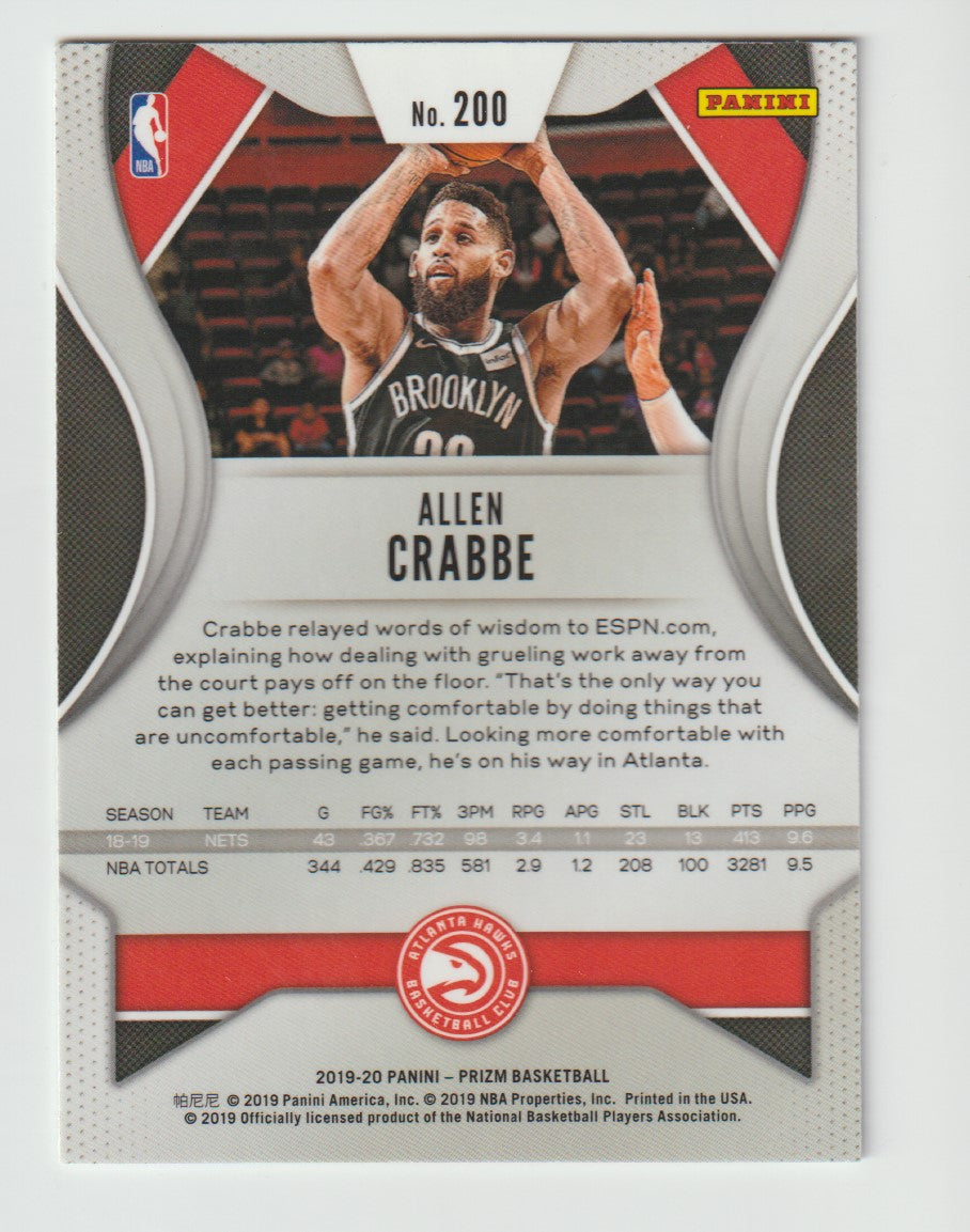 200 Allen Crabbe - Atlanta Hawks