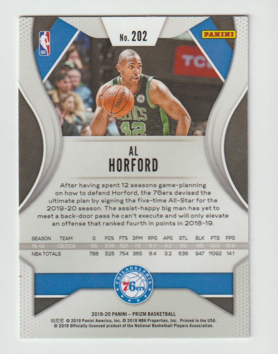 202 Al Horford - Philadelphia 76ers