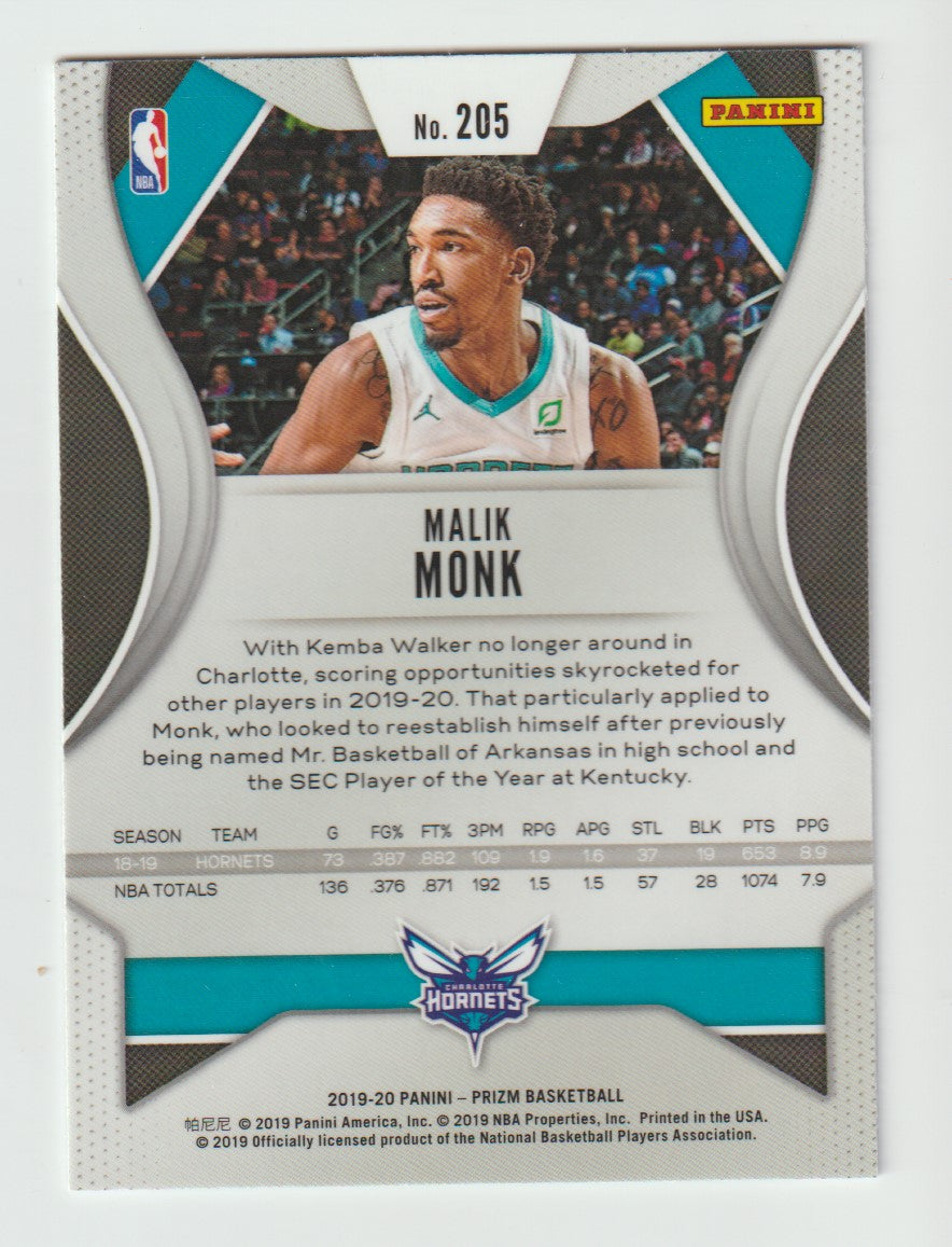 205 Malik Monk - Charlotte Hornets