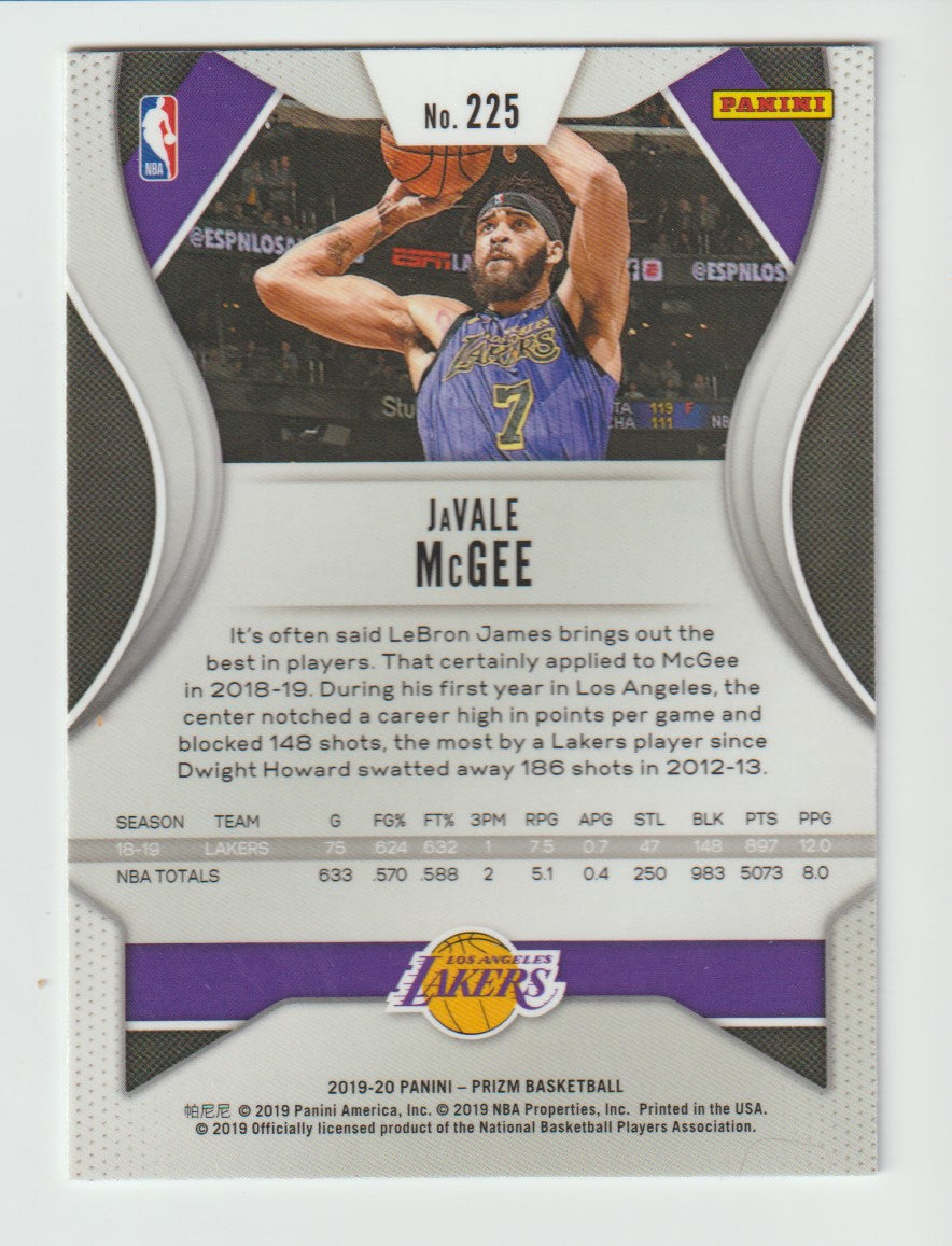 225 JaVale McGee - Los Angeles Lakers