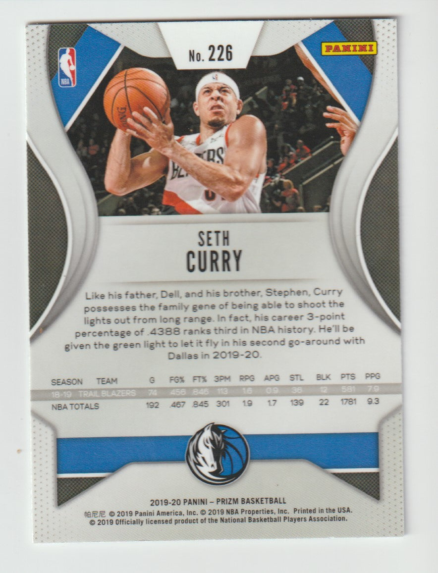 226 Seth Curry - Dallas Mavericks