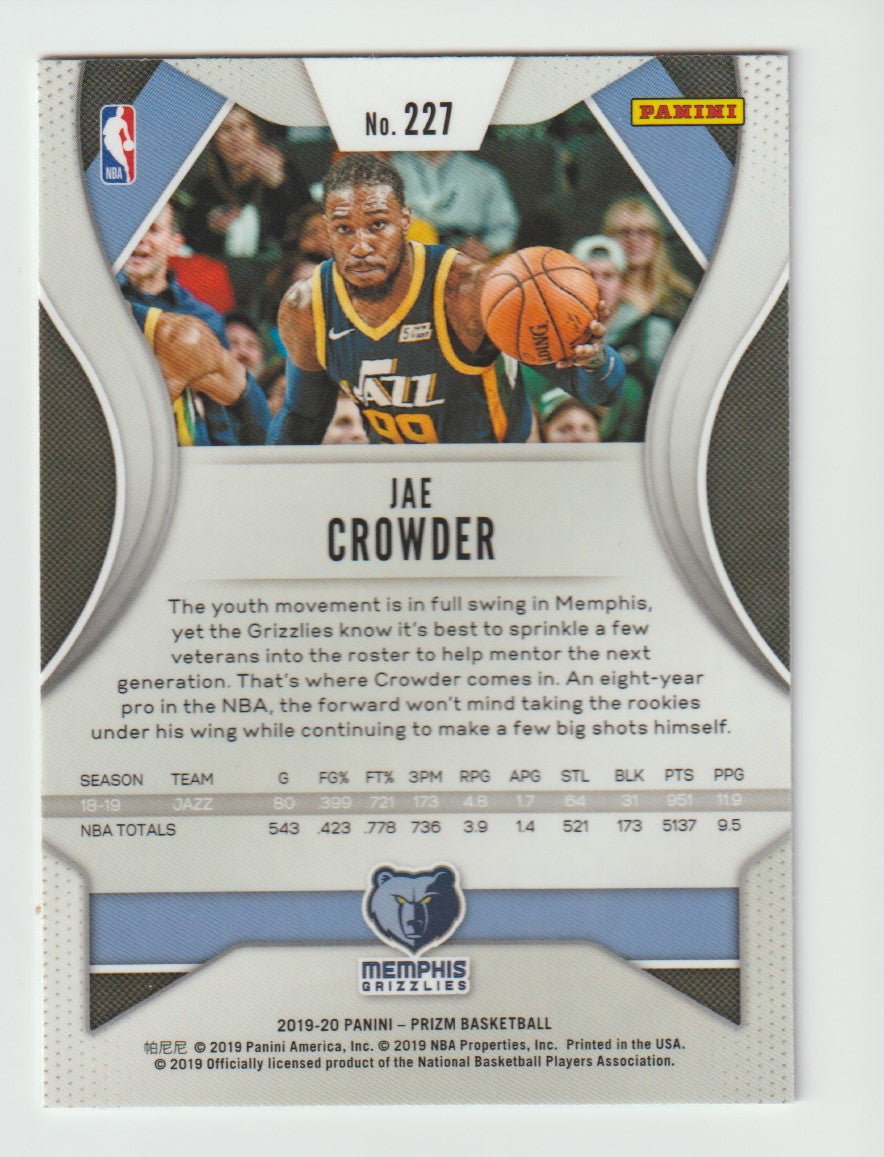 227 Jae Crowder - Memphis Grizzlies