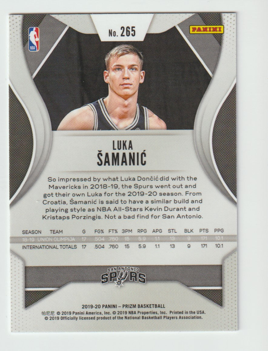 265 Luka Samanic - San Antonio Spurs