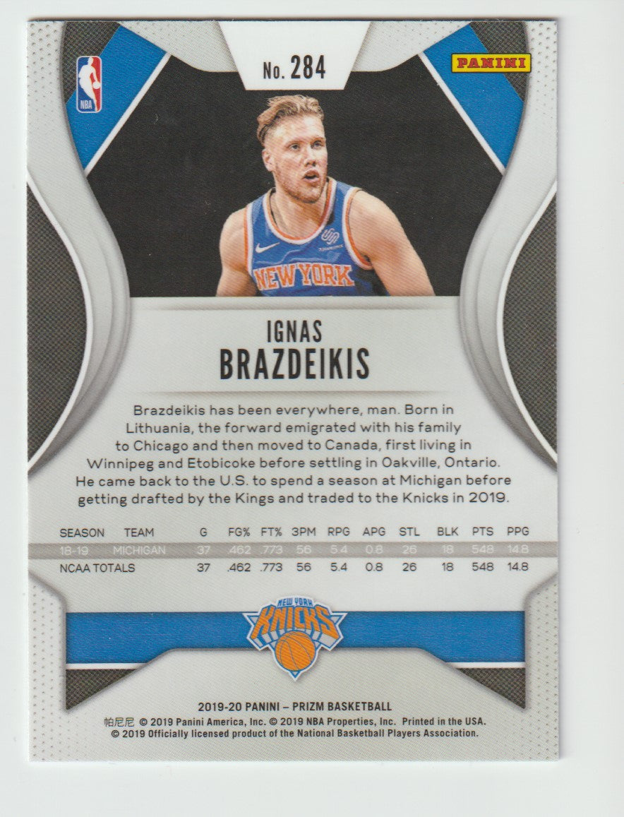 284 Ignas Brazdeikis - New York Knicks