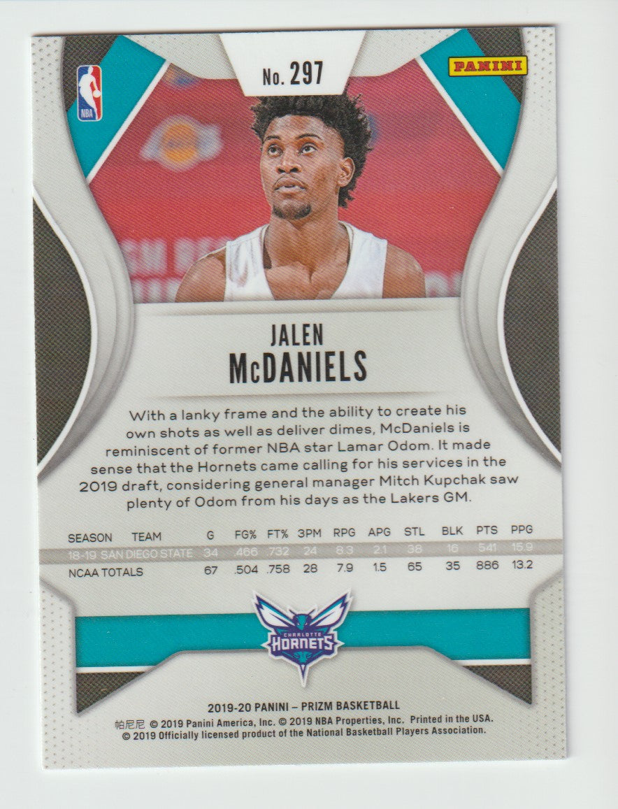 297 Jalen McDaniels - Charlotte Hornets