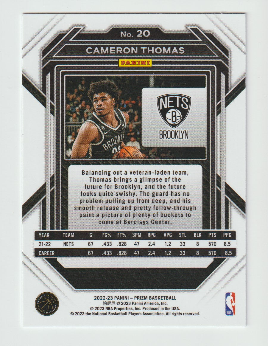 020 Cameron Thomas - Brooklyn Nets