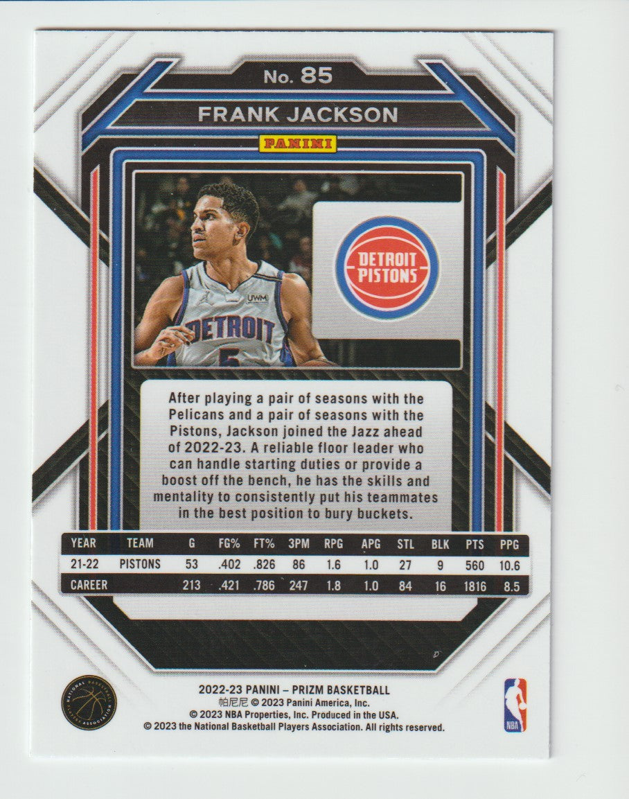 085 Frank Jackson - Detroit Pistons