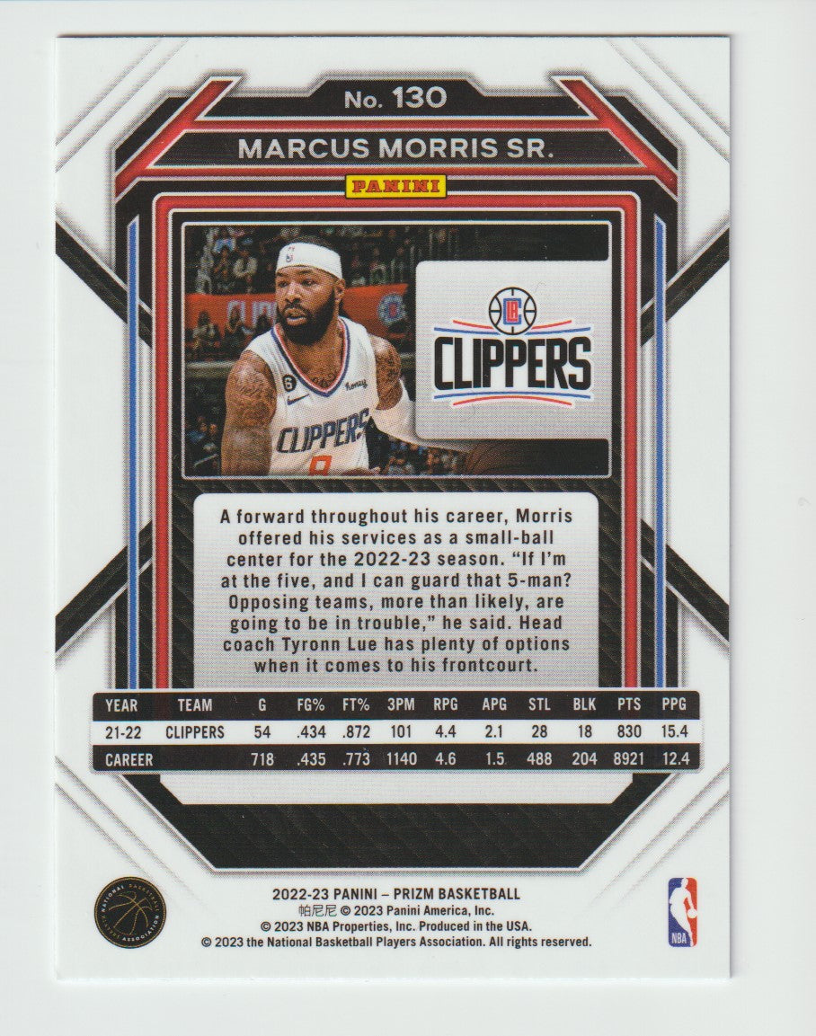 130 Marcus Morris Sr. - Los Angeles Clippers