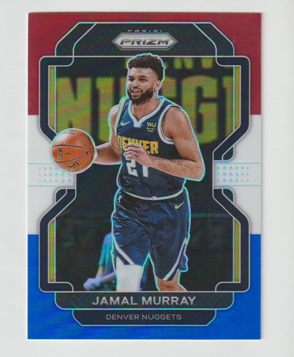 102 Jamal Murray - Denver Nuggets Red White Blue Prizm