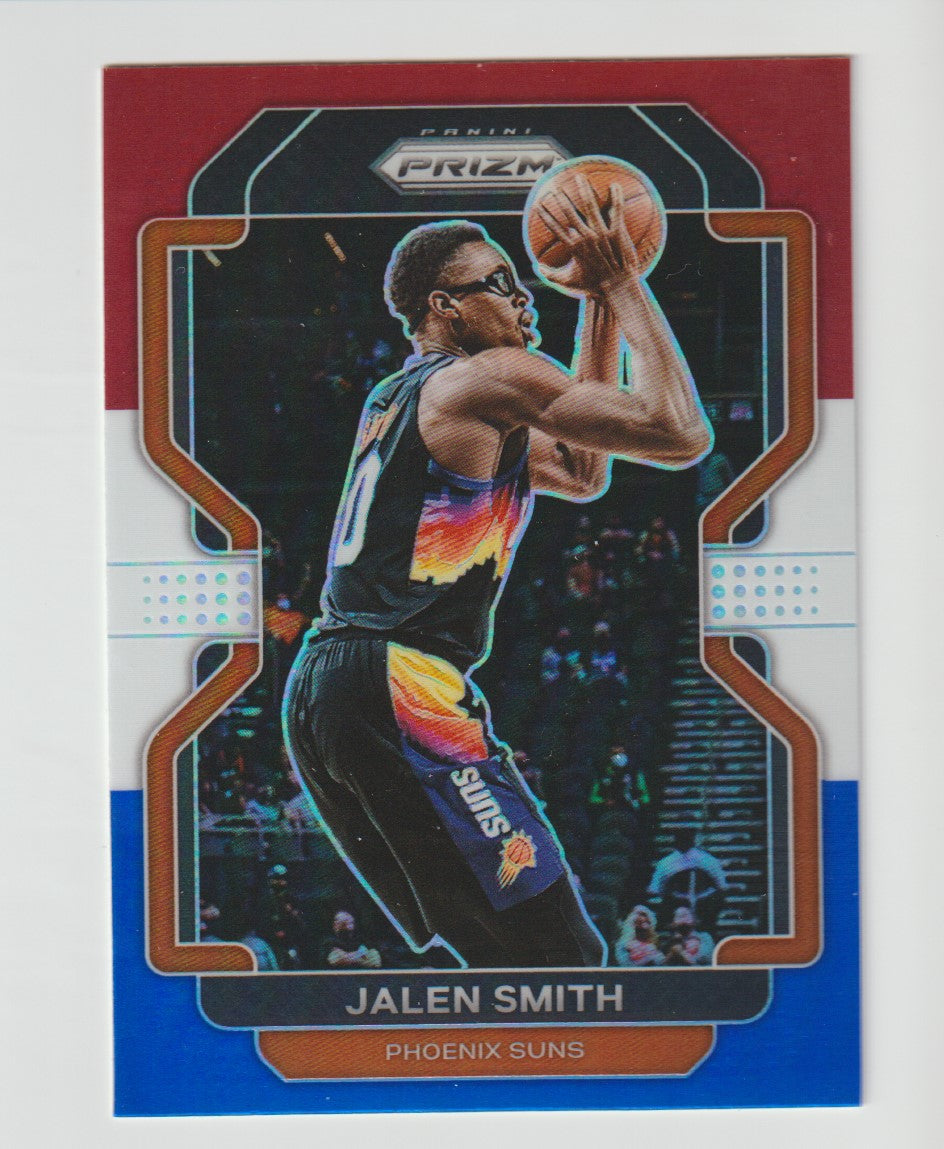 110 Jalen Smith - Phoenix Suns Red White Blue Prizm