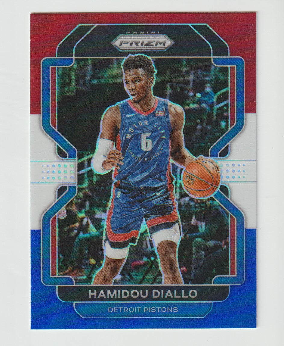 140 Hamidou Diallo - Detroit Pistons Red White Blue Prizm
