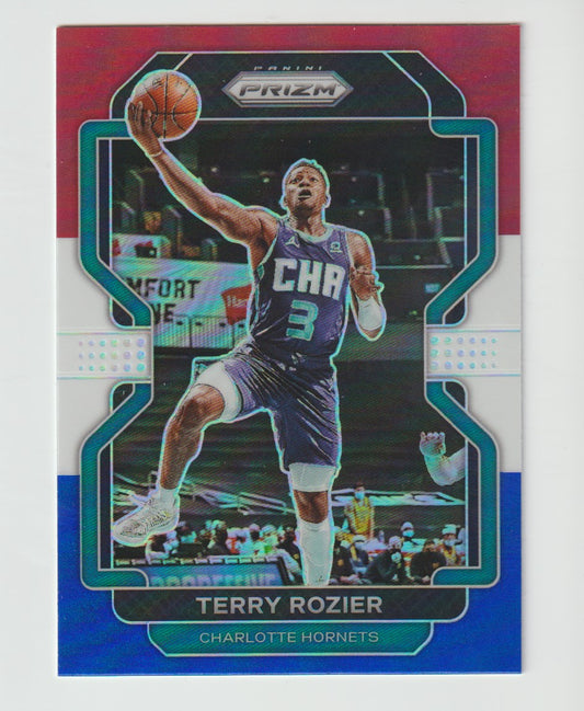 152 Terry Rozier III - Charlotte Hornets Red White Blue Prizm