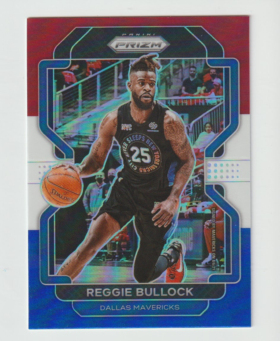 180 Reggie Bullock - Dallas Mavericks Red White Blue Prizm