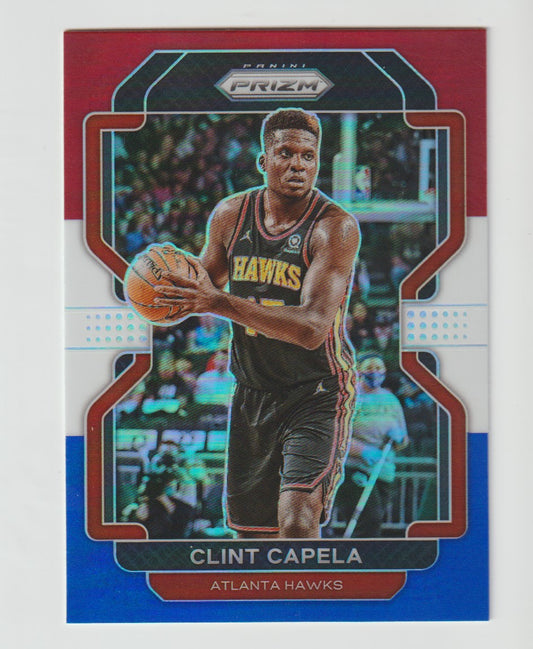 187 Clint Capela - Atlanta Hawks Red White Blue Prizm