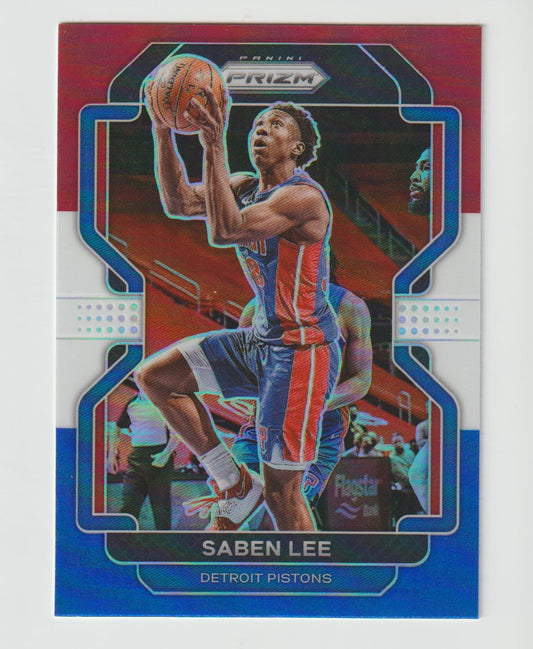 205 Saben Lee - Detroit Pistons Red White Blue Prizm