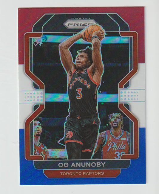 206 OG Anunoby - Toronto Raptors Red White Blue Prizm