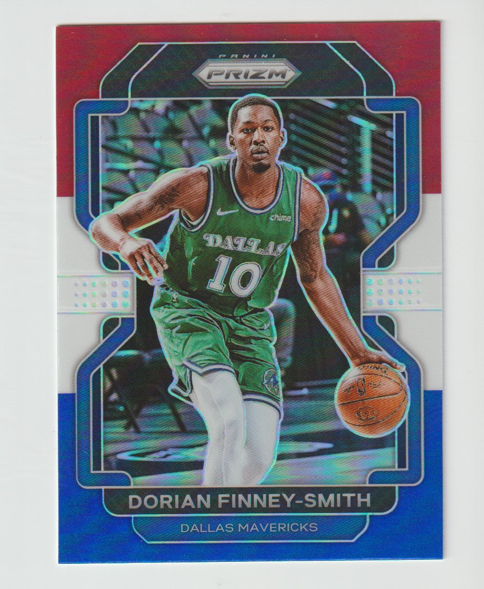 208 Dorian Finney-Smith - Dallas Mavericks Red White Blue Prizm