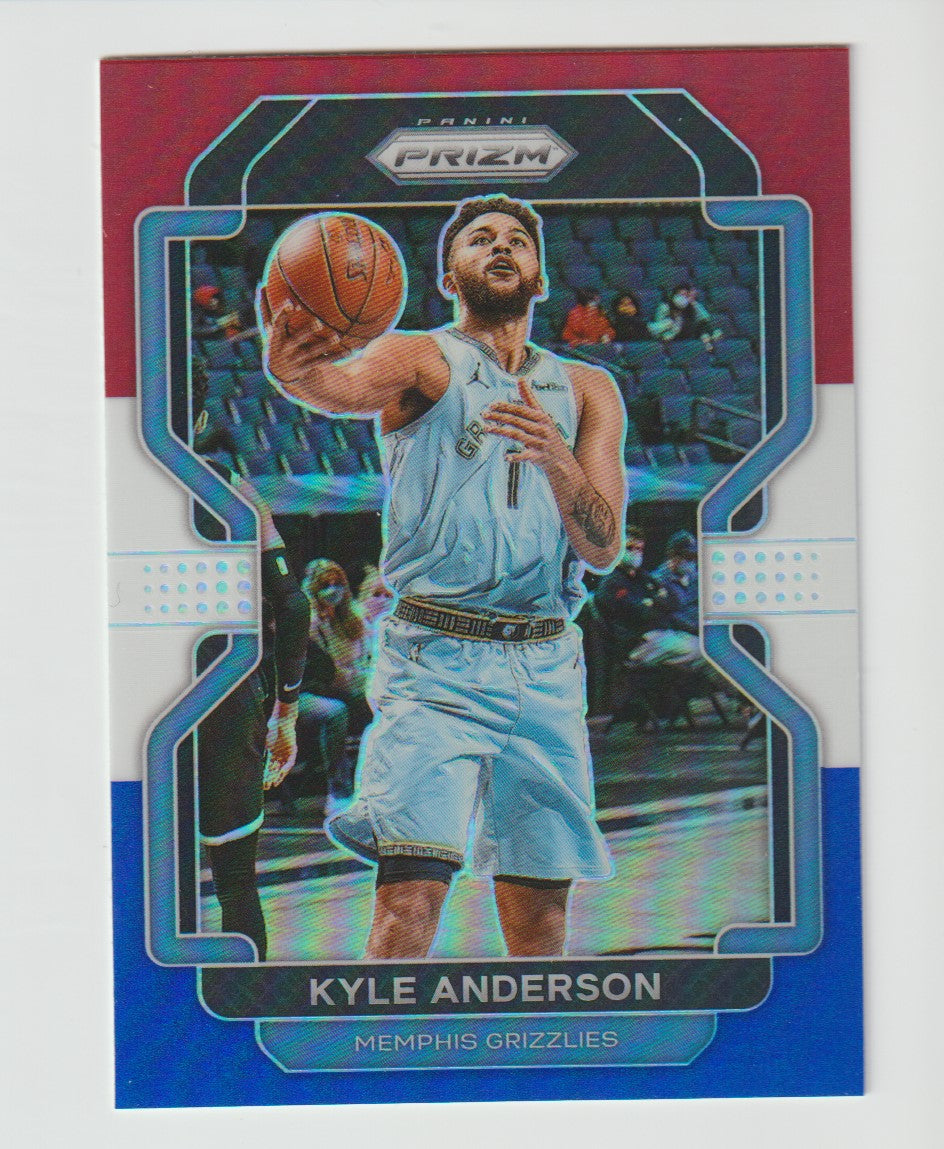 211 Kyle Anderson - Memphis Grizzlies Red White Blue Prizm