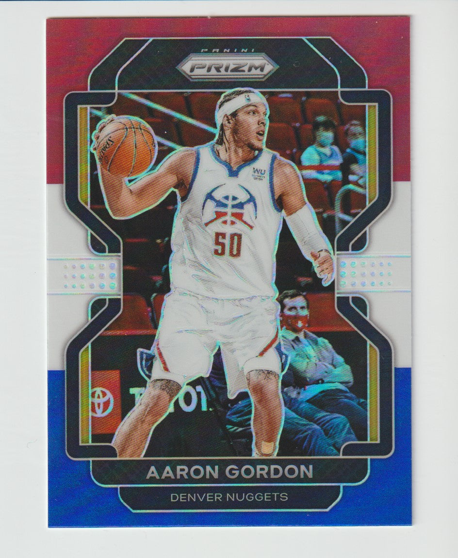 217 Aaron Gordon - Denver Nuggets Red White Blue Prizm